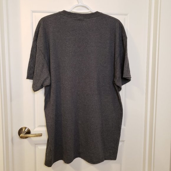 The Authentic T-Shirt Company XL Men's DOG DAD Dark Heather Grey T-Shirt - Picture 2 of 6